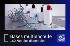 MATERIAL ELECTRICO / BASES MULTIPLE